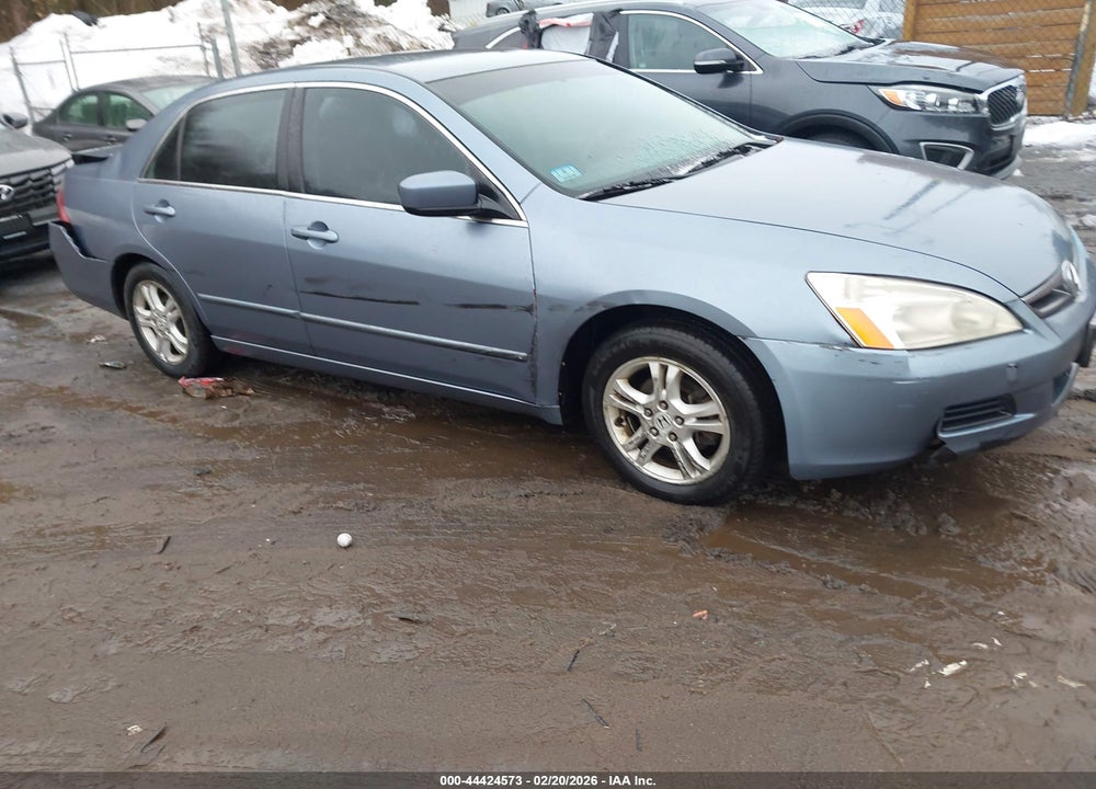 2007 HONDA ACCORD 2.4 SE VIN: 1HGCM56387A206916
