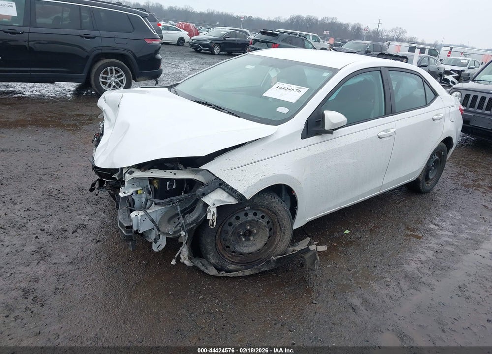 2016 TOYOTA COROLLA LE VIN: 2T1BURHE5GC492901