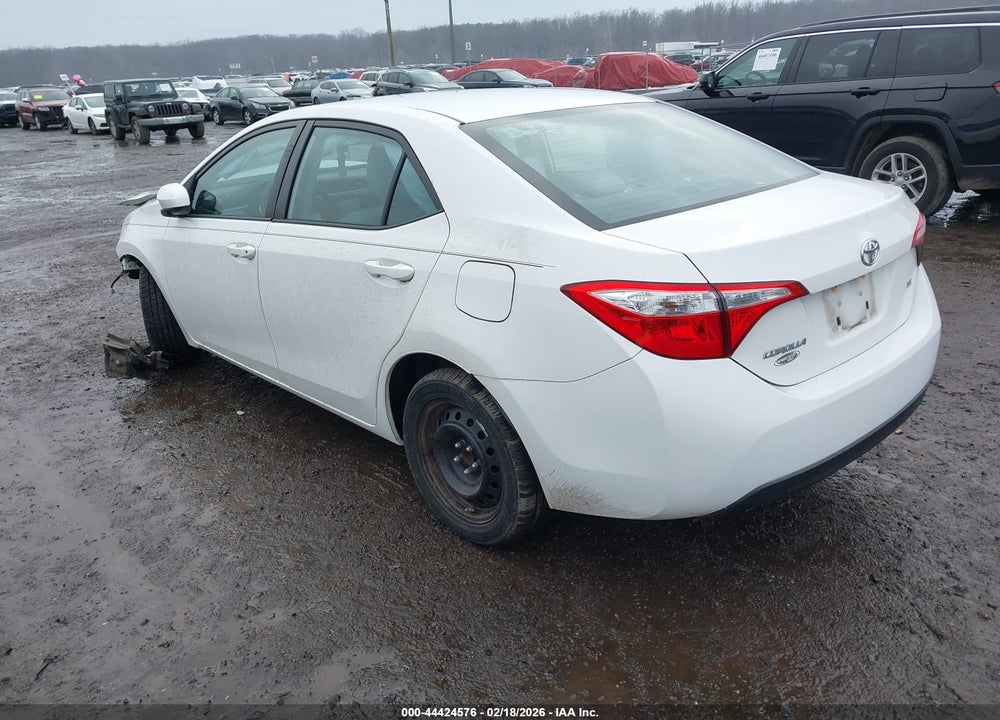 2016 TOYOTA COROLLA LE VIN: 2T1BURHE5GC492901