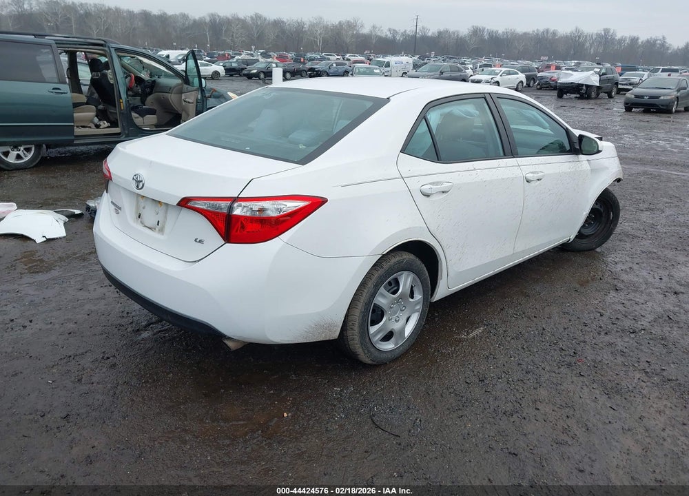 2016 TOYOTA COROLLA LE VIN: 2T1BURHE5GC492901