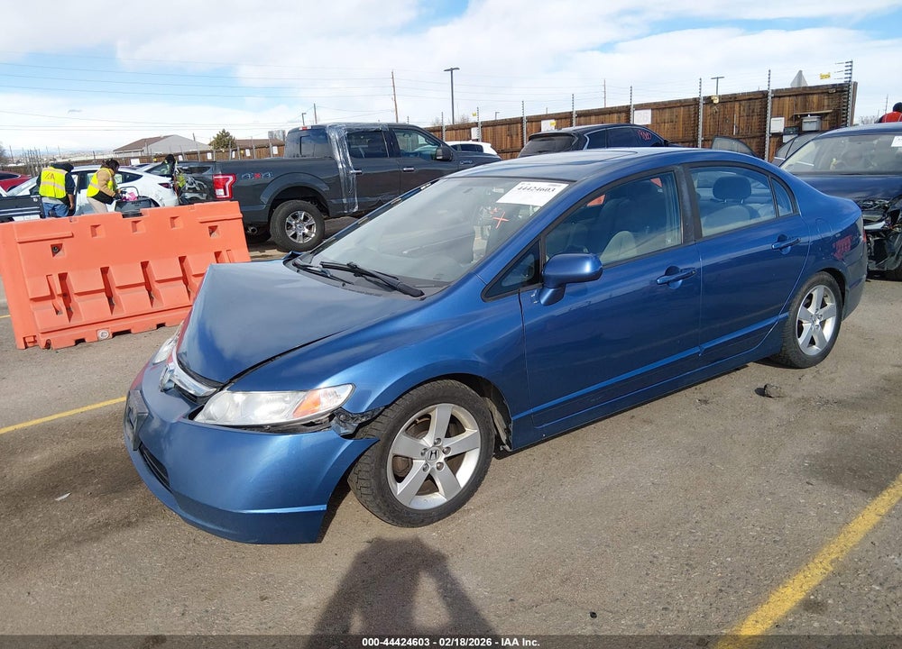 2008 HONDA CIVIC EX VIN: 1HGFA16848L067206