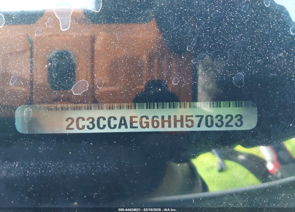 2017 CHRYSLER 300C VIN: 2C3CCAEG6HH570323