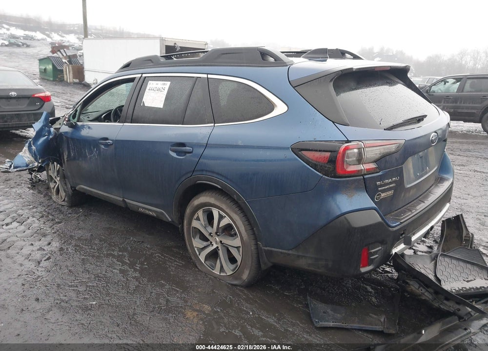 2022 SUBARU OUTBACK LIMITED VIN: 4S4BTANCXN3182882