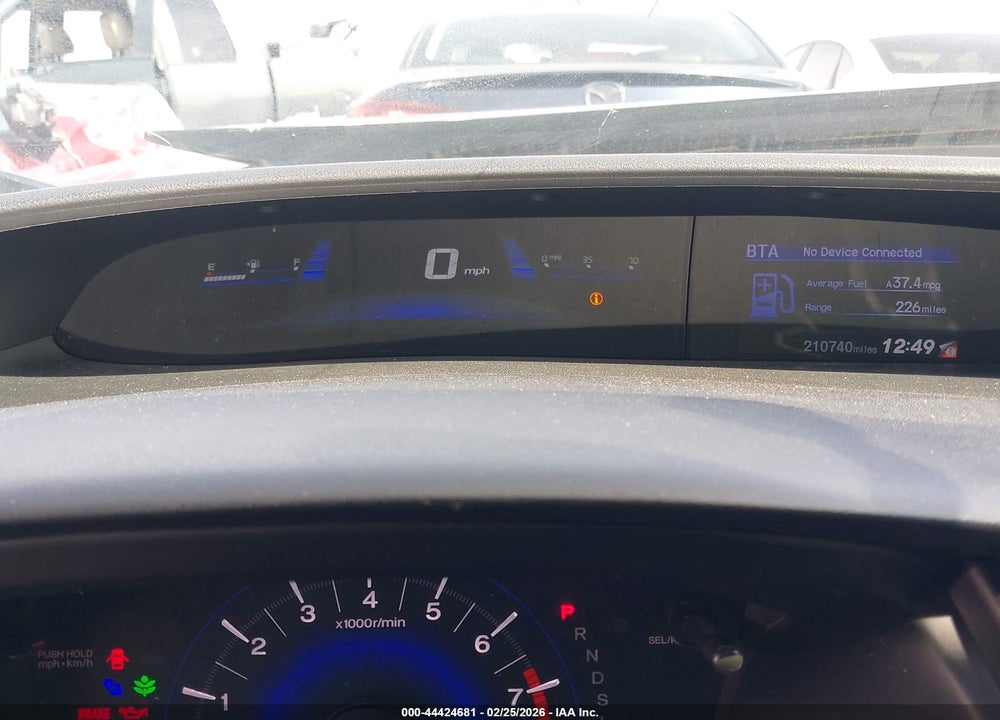 2014 HONDA CIVIC LX VIN: 19XFB2F58EE037662