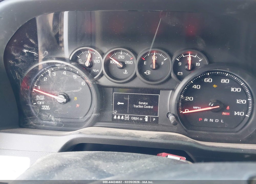 2025 CHEVROLET SILVERADO 1500 4WD  STANDARD BED WT VIN: 1GCRKAED3SZ201313