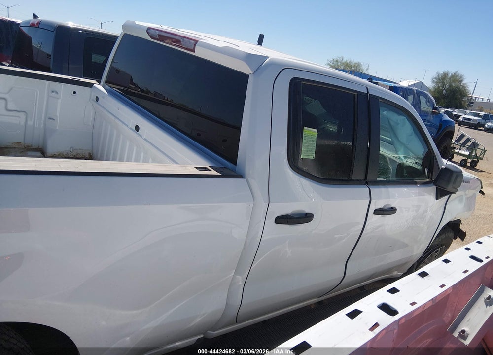 2025 CHEVROLET SILVERADO 1500 4WD  STANDARD BED WT VIN: 1GCRKAED3SZ201313