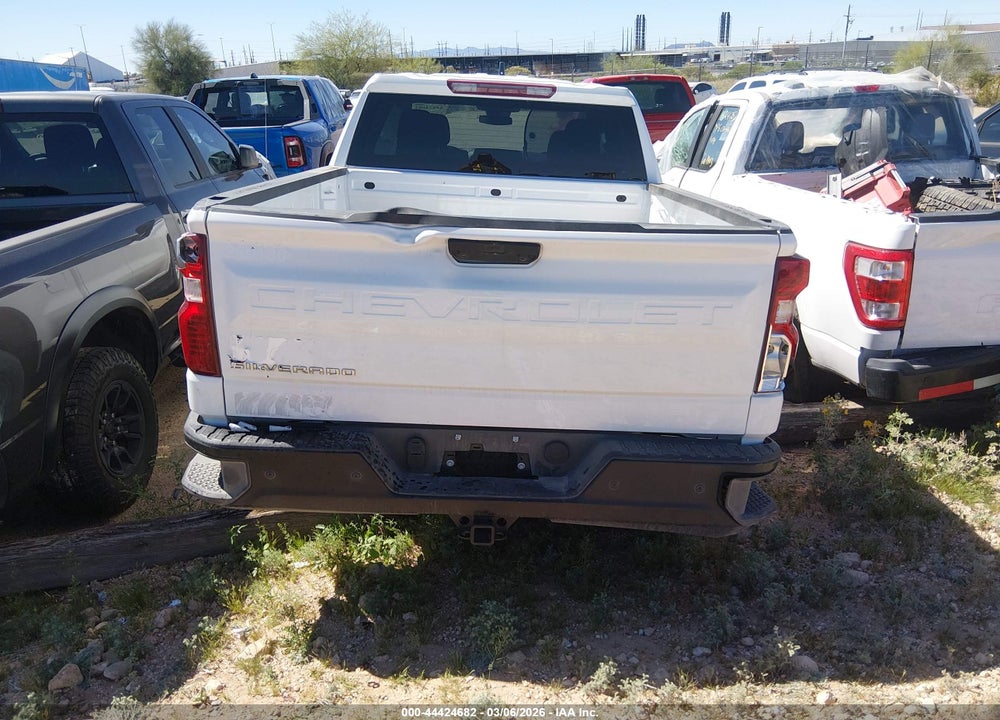 2025 CHEVROLET SILVERADO 1500 4WD  STANDARD BED WT VIN: 1GCRKAED3SZ201313