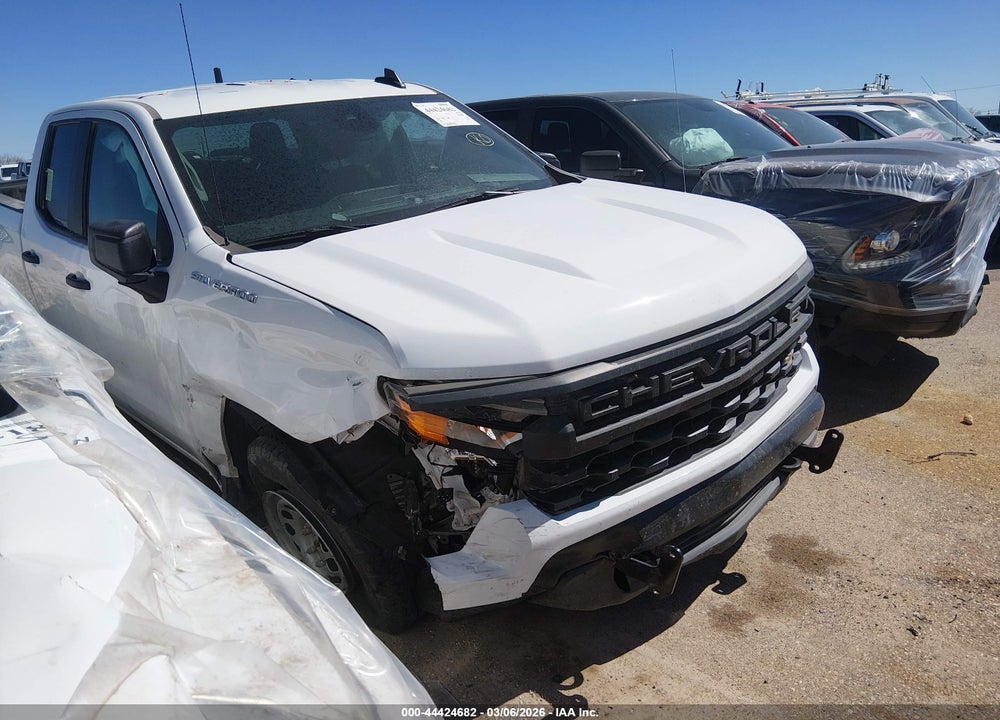 2025 CHEVROLET SILVERADO 1500 4WD  STANDARD BED WT VIN: 1GCRKAED3SZ201313