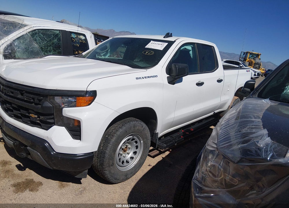 2025 CHEVROLET SILVERADO 1500 4WD  STANDARD BED WT VIN: 1GCRKAED3SZ201313