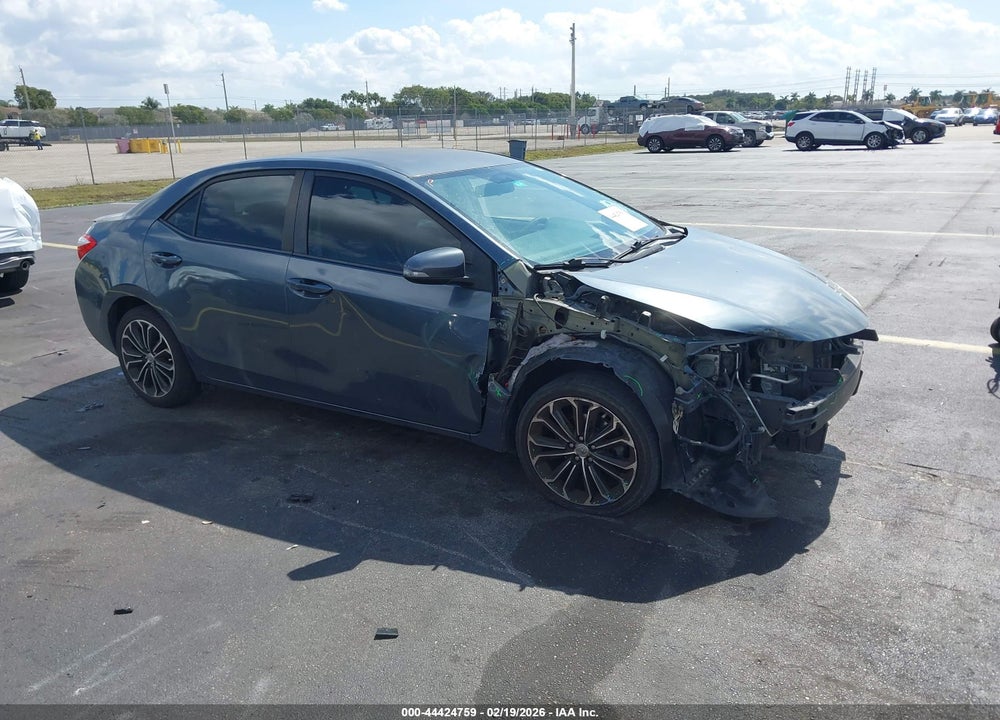 2015 TOYOTA COROLLA S PLUS VIN: 2T1BURHE7FC249900