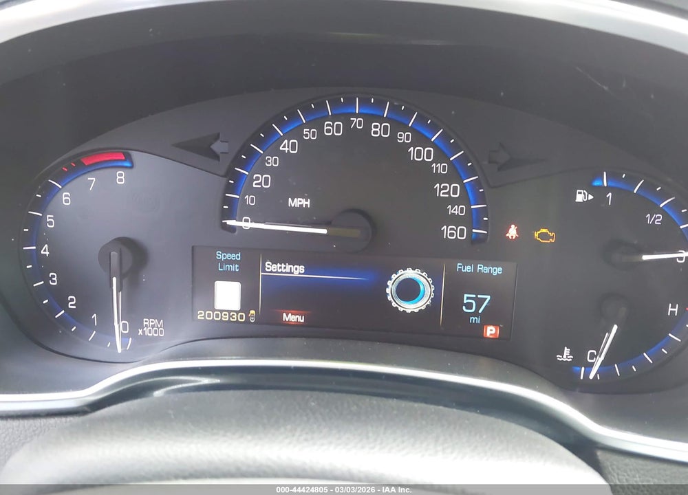 2013 CADILLAC SRX PERFORMANCE COLLECTION VIN: 3GYFNDE30DS634410