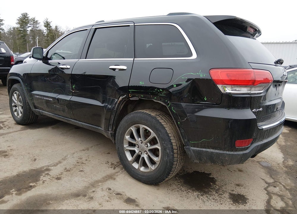 2014 JEEP GRAND CHEROKEE LIMITED VIN: 1C4RJFBG7EC347574