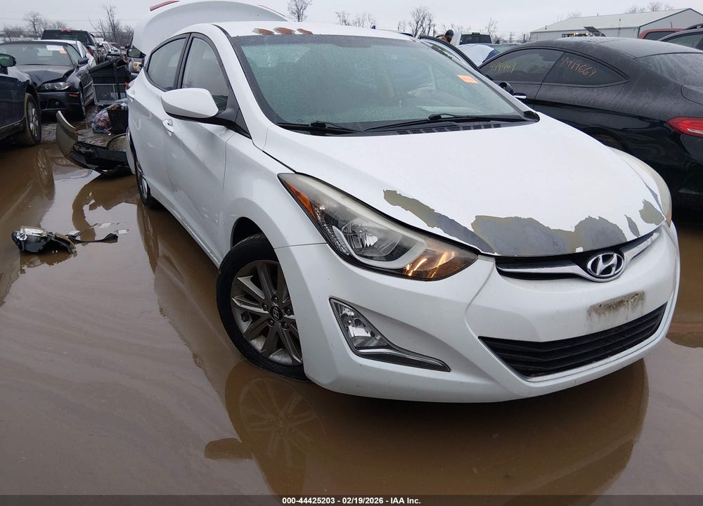 2016 HYUNDAI ELANTRA SE VIN: 5NPDH4AE1GH652750