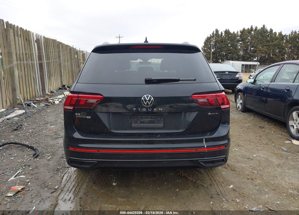 2024 VOLKSWAGEN TIGUAN 2.0T SE R-LINE BLACK VIN: 3VV8B7AX0RM099934