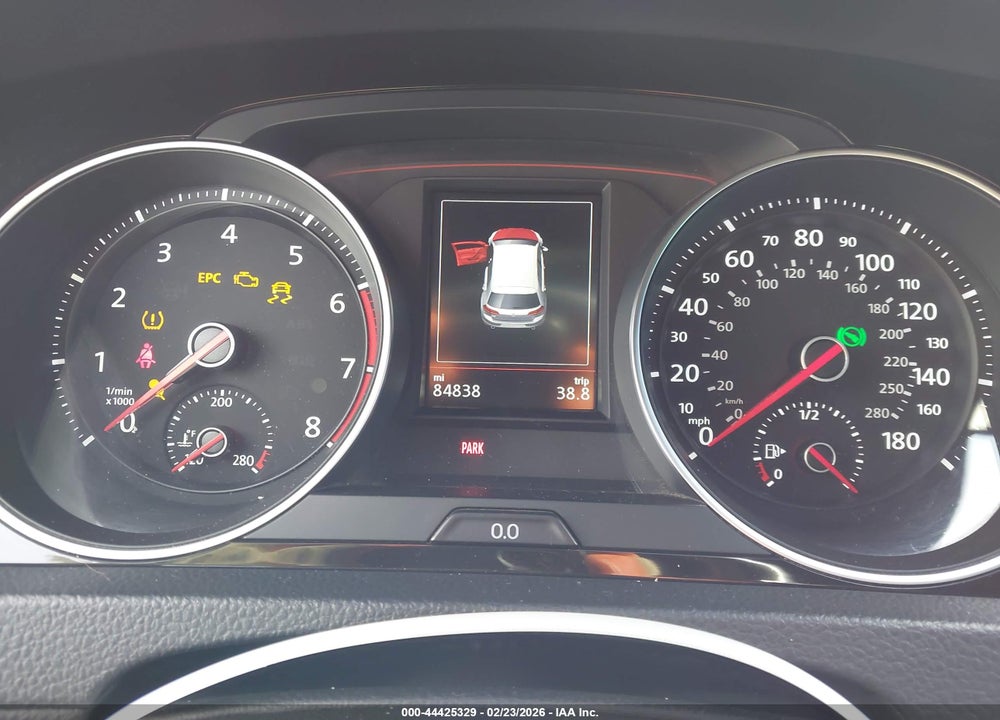 2018 VOLKSWAGEN GOLF GTI 2.0T AUTOBAHN/2.0T S/2.0T SE VIN: 3VW447AU1JM263982