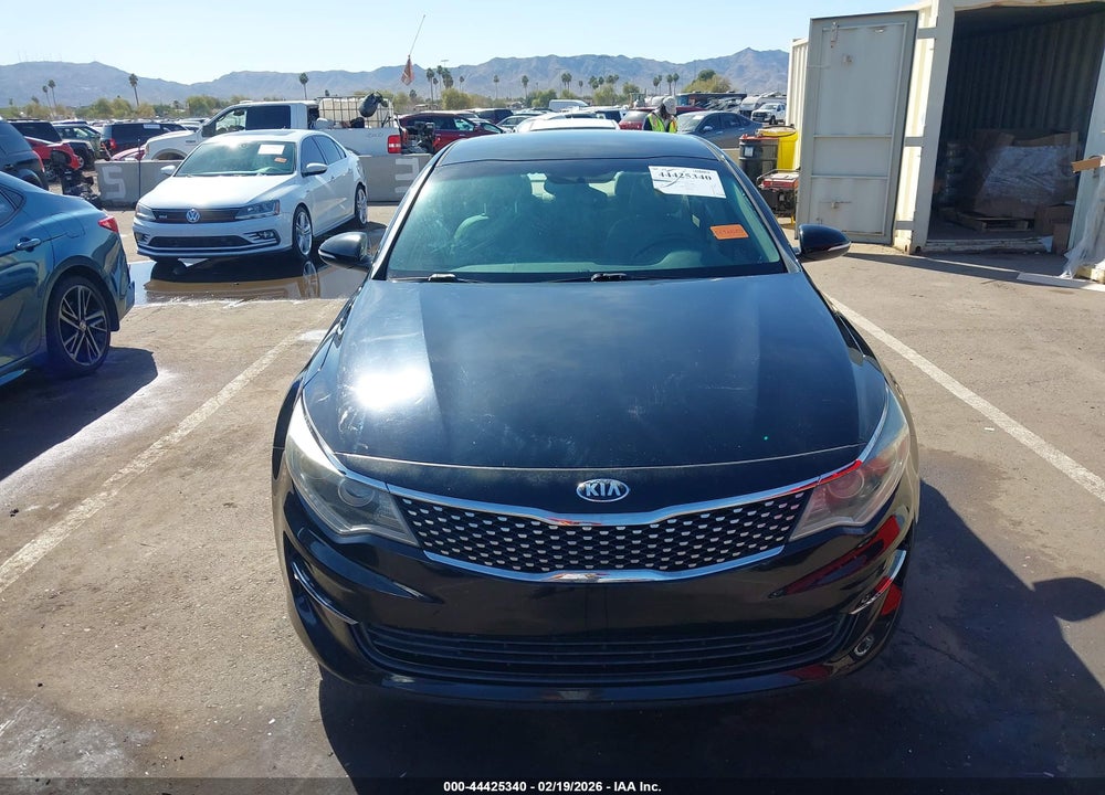 2016 KIA OPTIMA EX VIN: 5XXGU4L34GG079309