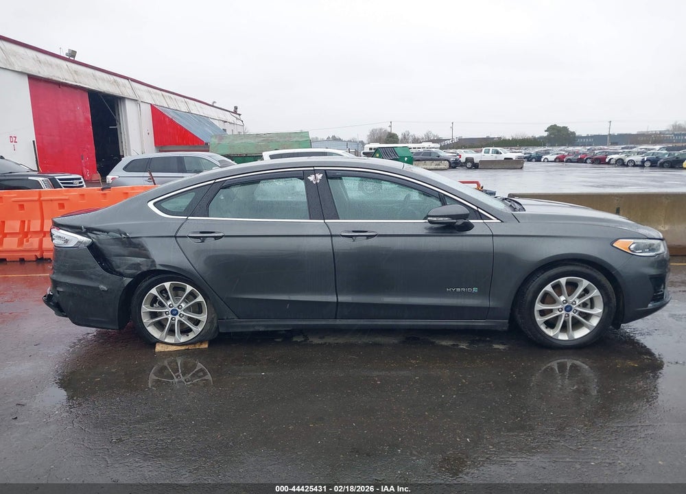 2019 FORD FUSION SEL VIN: 3FA6P0MU9KR158705