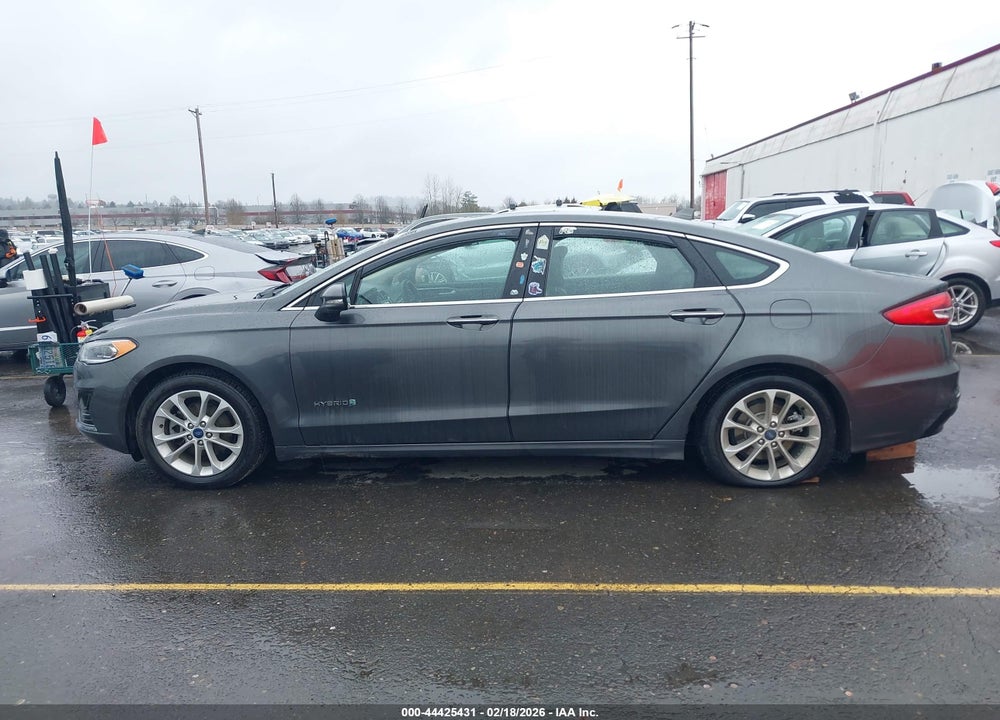 2019 FORD FUSION SEL VIN: 3FA6P0MU9KR158705