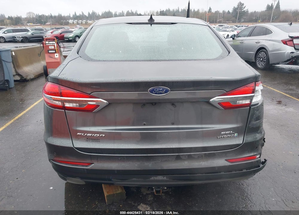 2019 FORD FUSION SEL VIN: 3FA6P0MU9KR158705