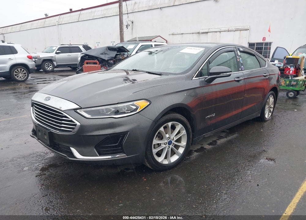 2019 FORD FUSION SEL VIN: 3FA6P0MU9KR158705