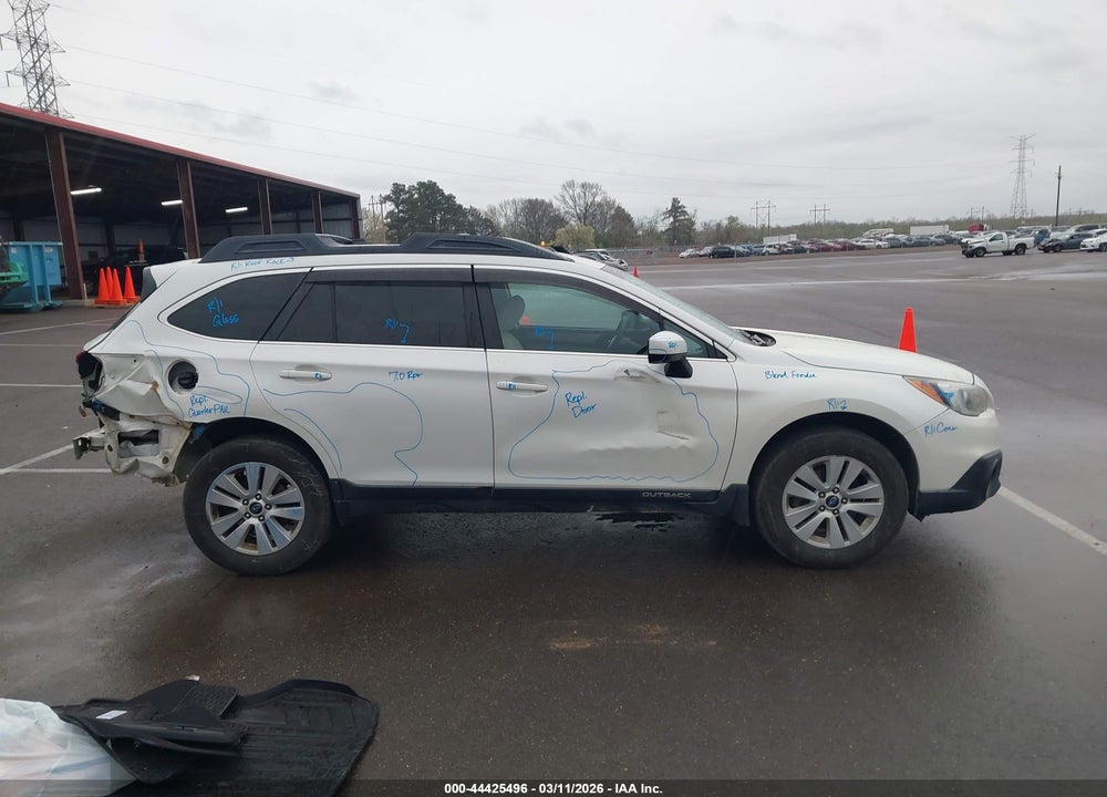 2017 SUBARU OUTBACK 2.5I PREMIUM VIN: 4S4BSACC1H3253929