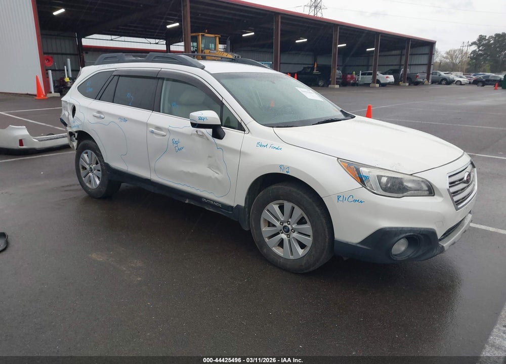 2017 SUBARU OUTBACK 2.5I PREMIUM VIN: 4S4BSACC1H3253929