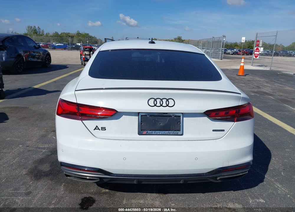2023 AUDI A5 SPORTBACK PREMIUM PLUS 45 TFSI S LINE QUATTRO S TRONIC VIN: WAUFACF58PA042025