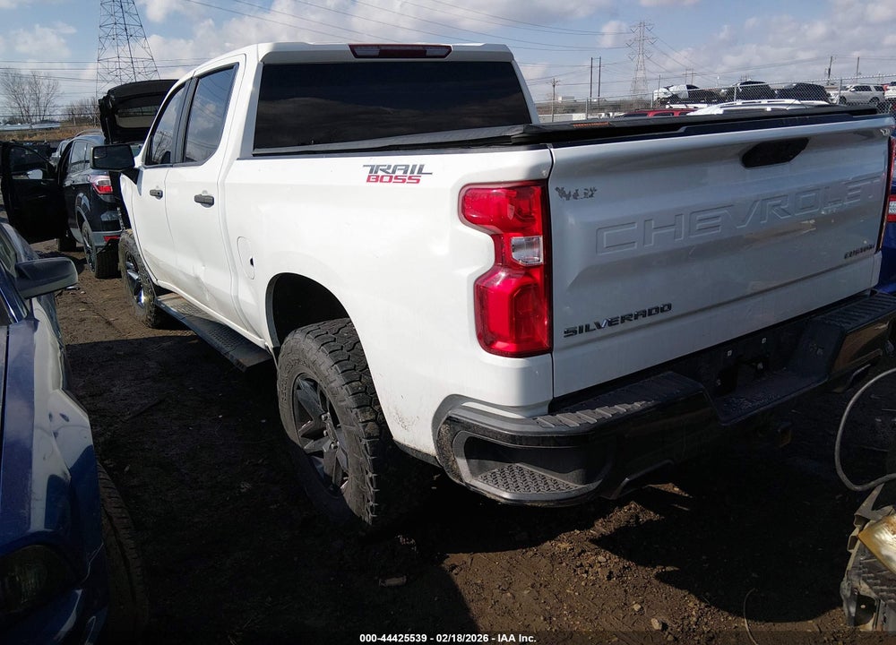 2019 CHEVROLET SILVERADO 1500 CUSTOM TRAIL BOSS VIN: 1GCPYCEF9KZ398149