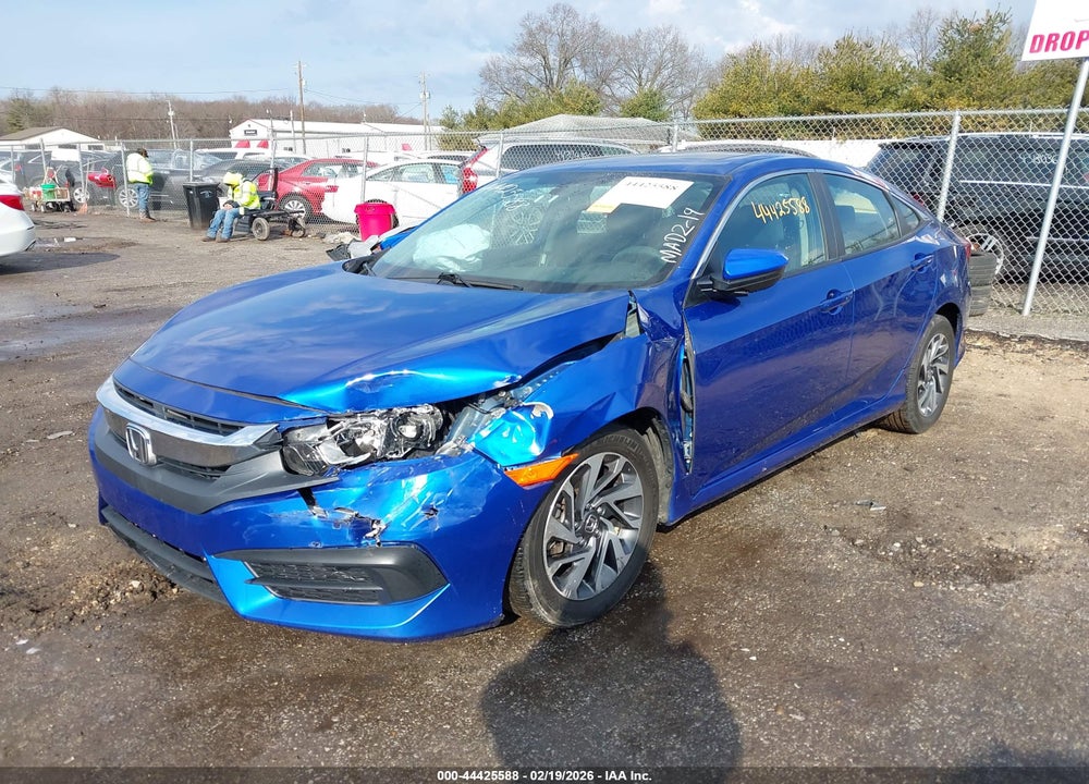 2016 HONDA CIVIC EX VIN: 19XFC2F73GE061961