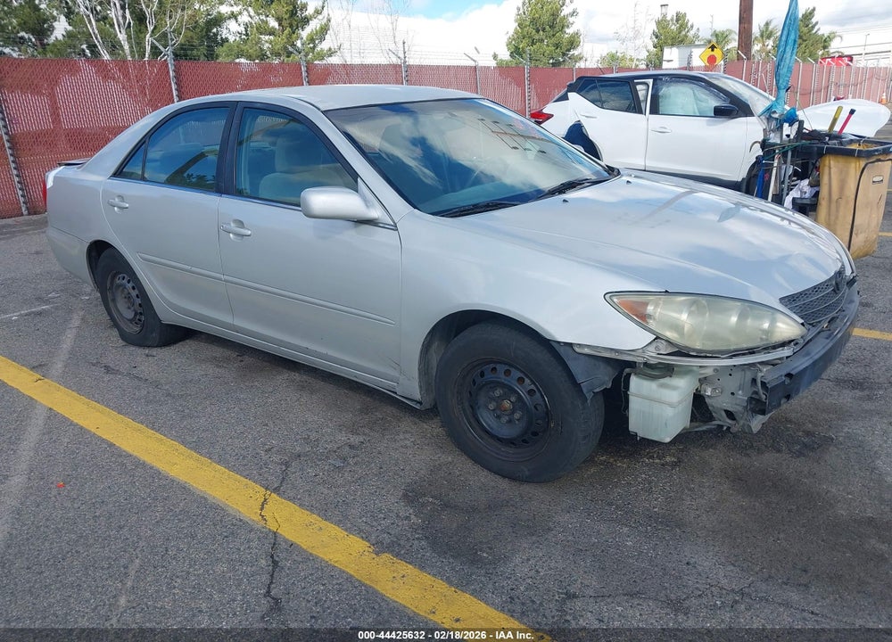 2004 TOYOTA CAMRY LE VIN: 4T1BE32K64U804307