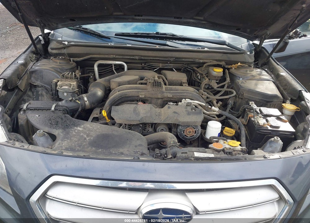 2017 SUBARU LEGACY 2.5I PREMIUM VIN: 4S3BNAD65H3019491