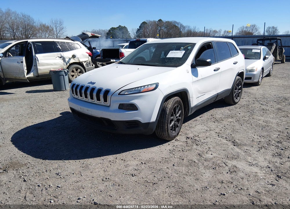 2014 JEEP CHEROKEE SPORT VIN: 1C4PJMABXEW298290