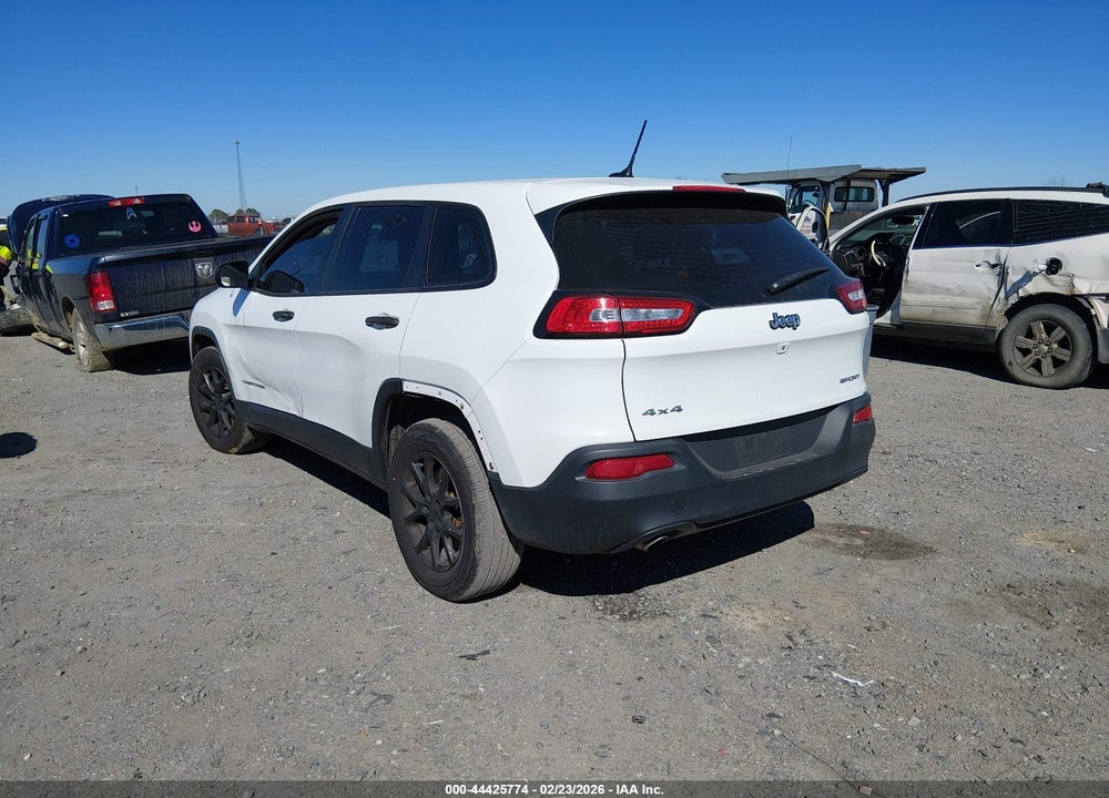 2014 JEEP CHEROKEE SPORT VIN: 1C4PJMABXEW298290