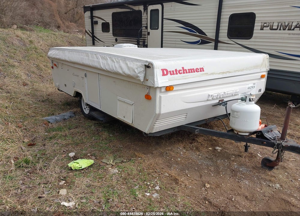 2000 DUTCHMAN MODEL 1203 CAMPER VIN: 47CC10E14Y3035919