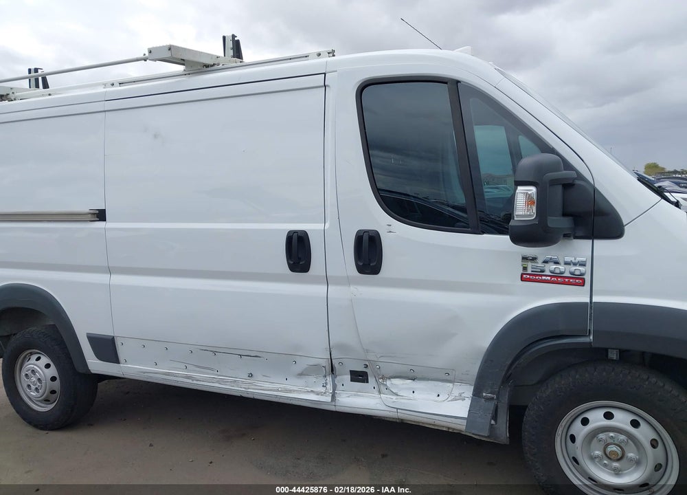 2018 RAM PROMASTER 1500 LOW ROOF 136 WB VIN: 3C6TRVAG6JE139674
