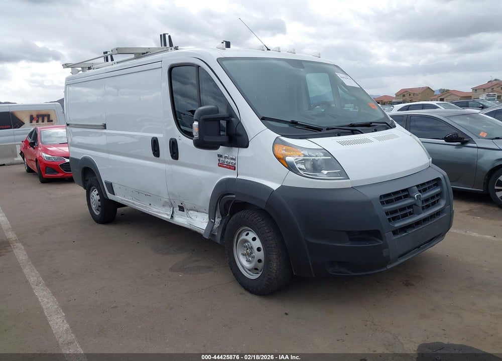 2018 RAM PROMASTER 1500 LOW ROOF 136 WB VIN: 3C6TRVAG6JE139674