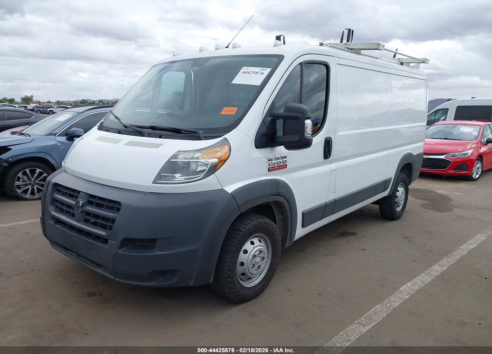 2018 RAM PROMASTER 1500 LOW ROOF 136 WB VIN: 3C6TRVAG6JE139674
