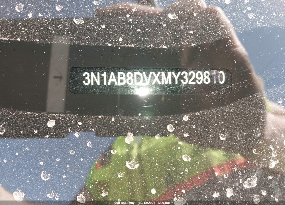 2021 NISSAN SENTRA SR XTRONIC CVT VIN: 3N1AB8DVXMY329810