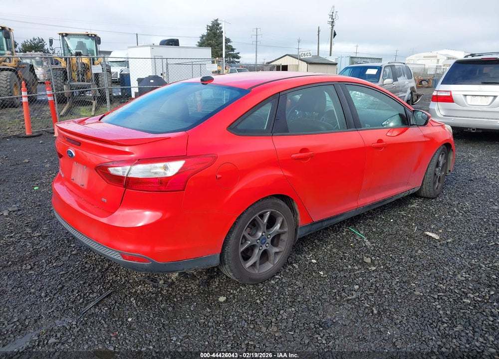 2014 FORD FOCUS SE VIN: 1FADP3F24EL123934