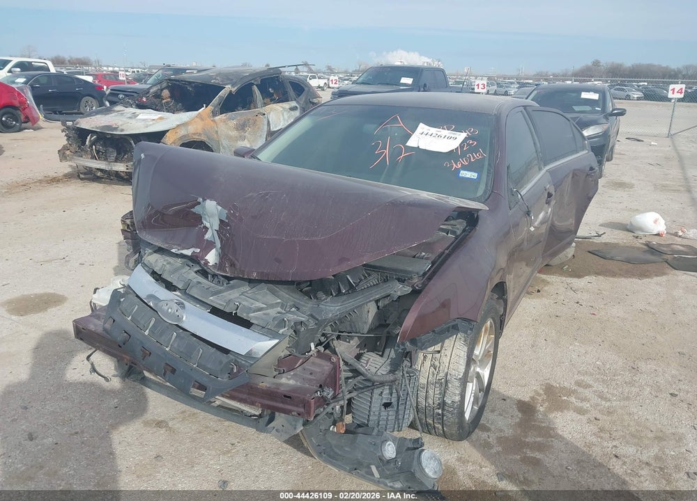 2012 FORD FUSION SEL VIN: 3FAHP0JA3CR366261
