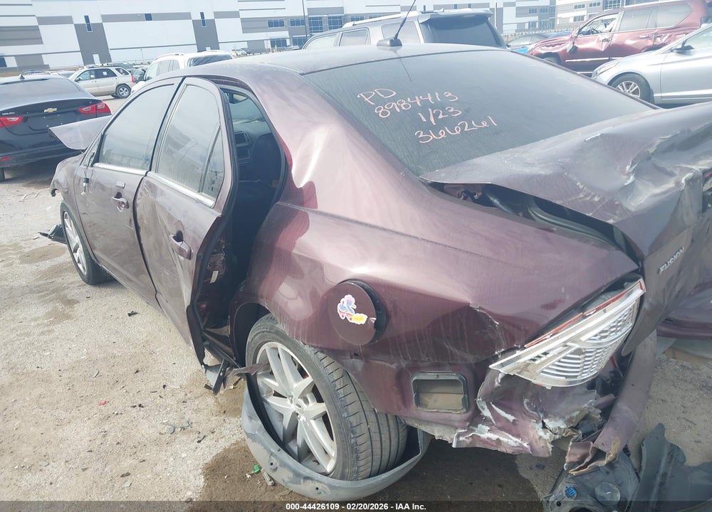 2012 FORD FUSION SEL VIN: 3FAHP0JA3CR366261