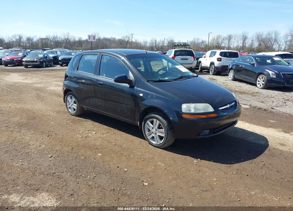 2006 CHEVROLET AVEO LS VIN: KL1TD66606B672418