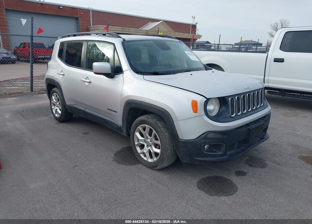 2016 JEEP RENEGADE LATITUDE VIN: ZACCJABT0GPD05137