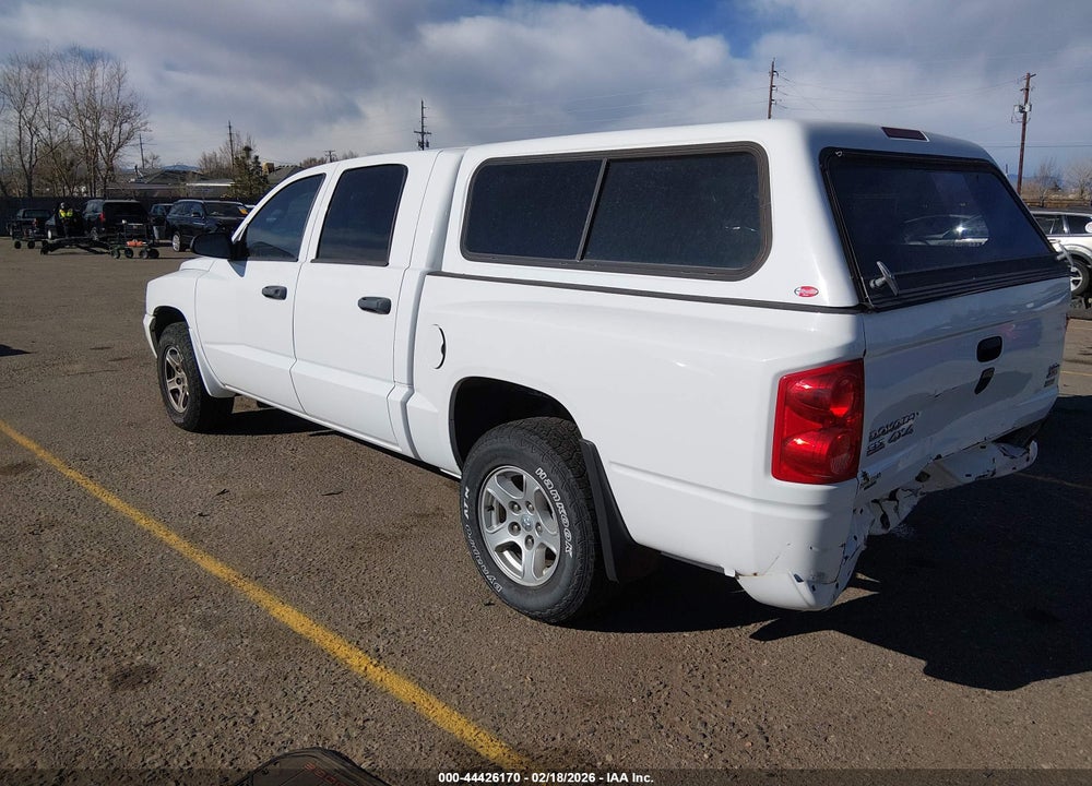 2007 DODGE DAKOTA SLT VIN: 1D7HW48PX7S259531