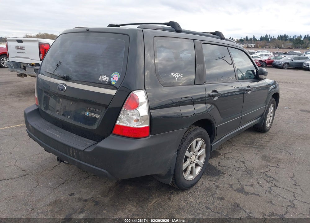 2007 SUBARU FORESTER 2.5X VIN: JF1SG65607G742460