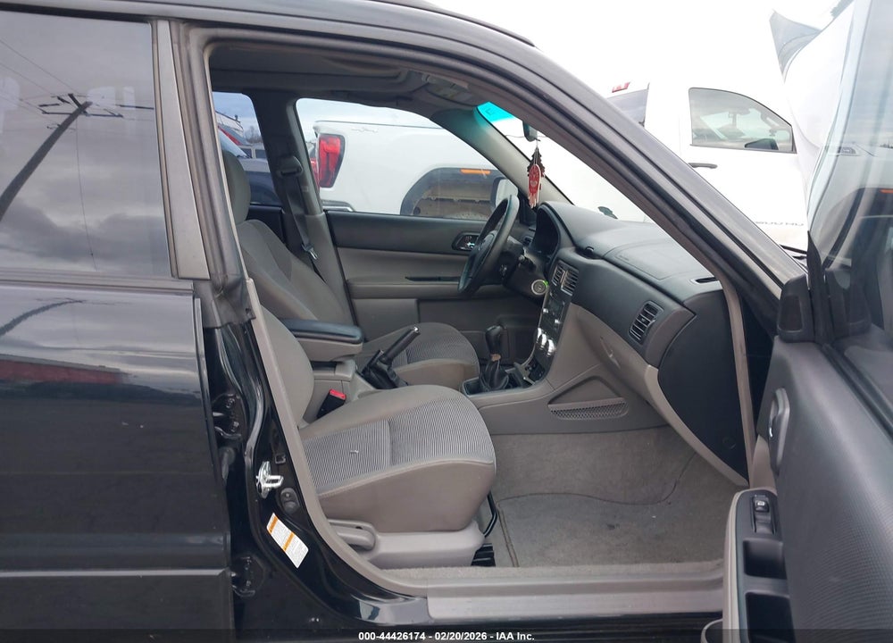 2007 SUBARU FORESTER 2.5X VIN: JF1SG65607G742460