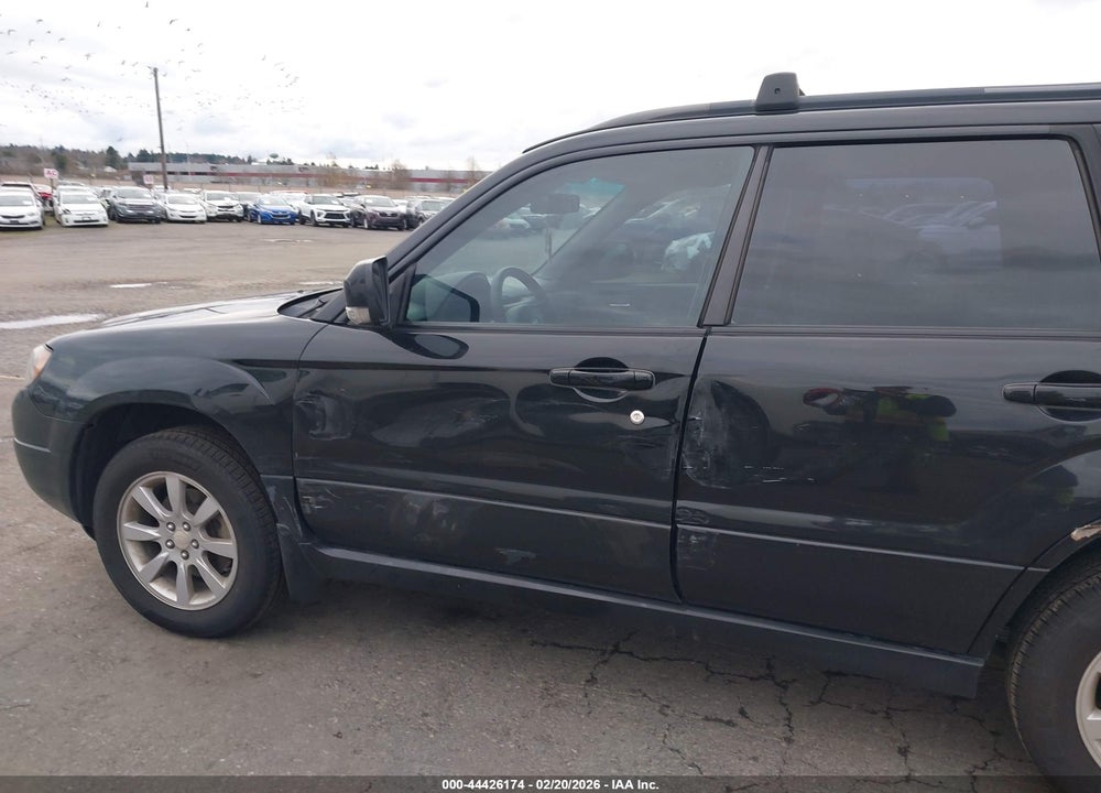2007 SUBARU FORESTER 2.5X VIN: JF1SG65607G742460