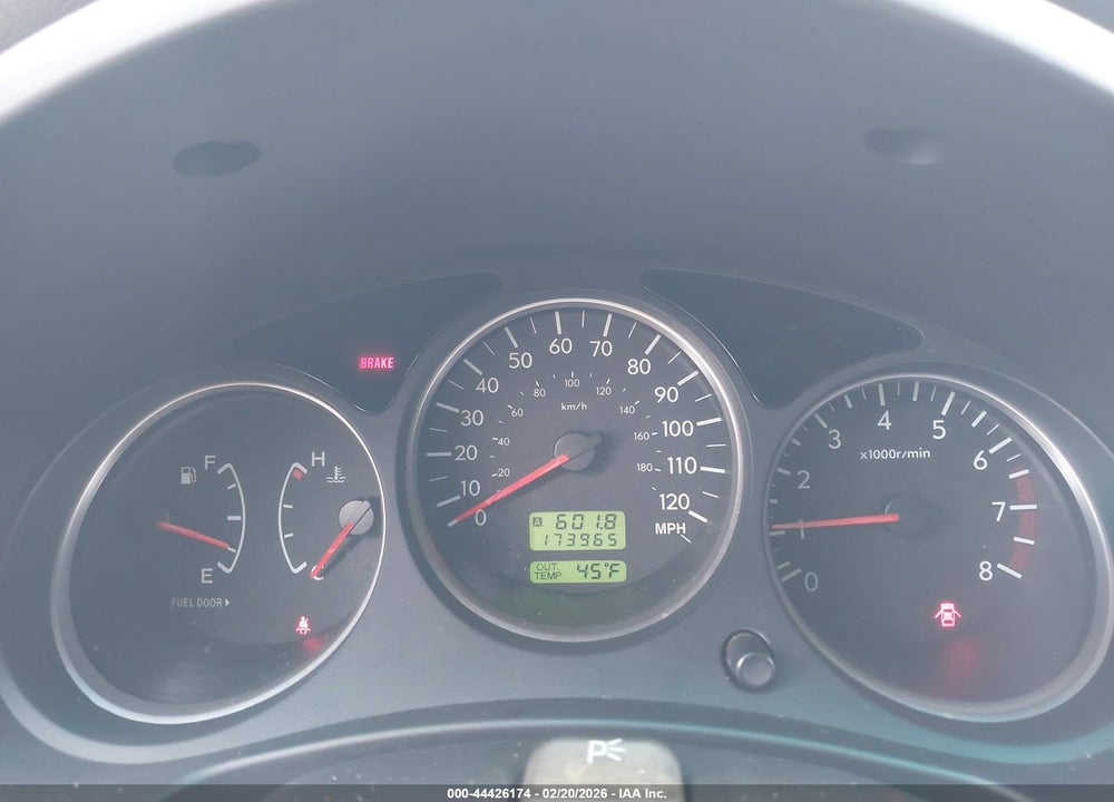 2007 SUBARU FORESTER 2.5X VIN: JF1SG65607G742460