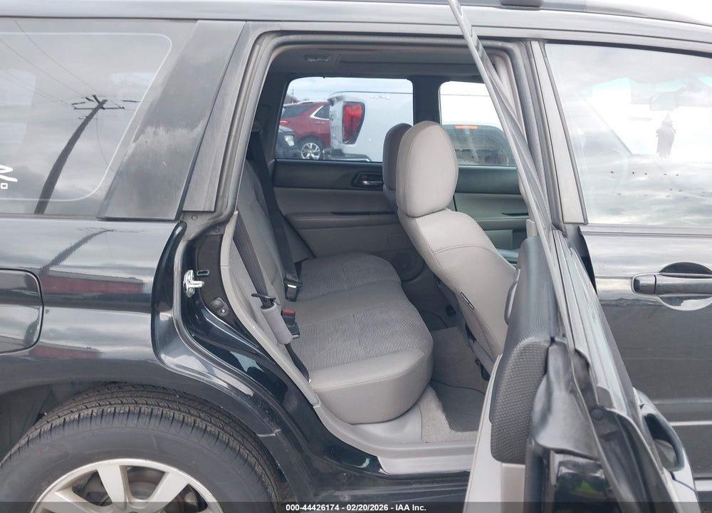 2007 SUBARU FORESTER 2.5X VIN: JF1SG65607G742460
