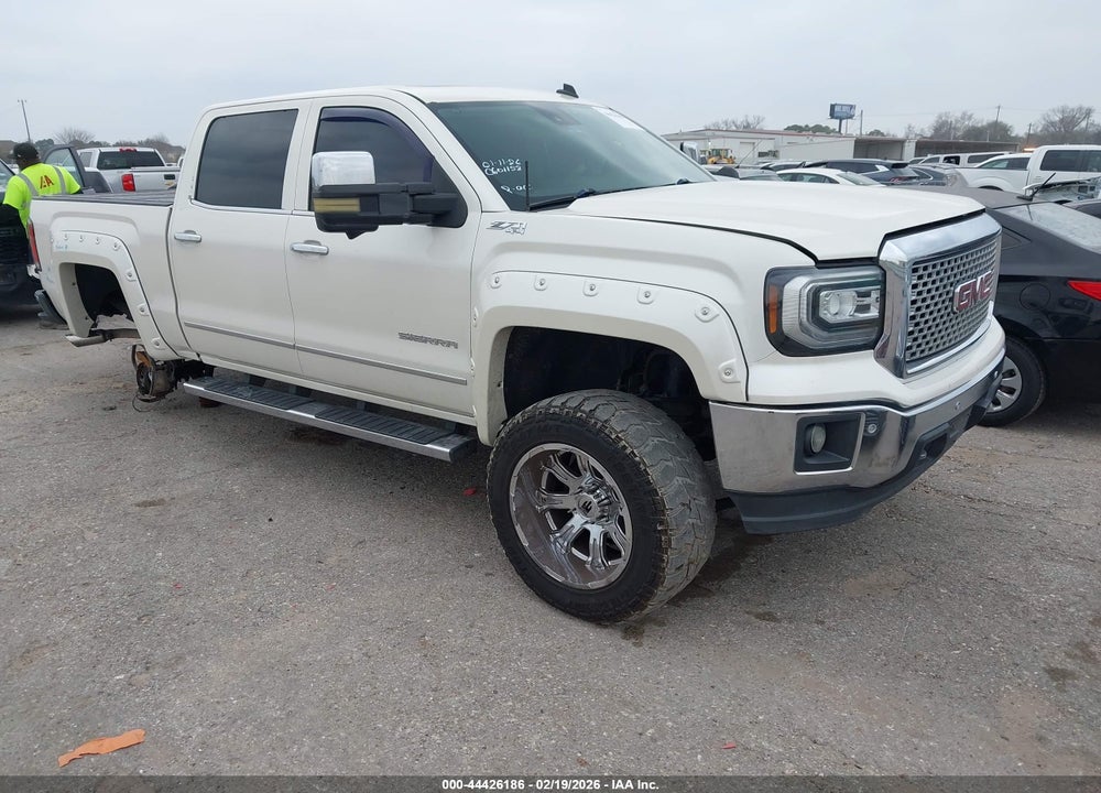 2014 GMC SIERRA 1500 SLT VIN: 3GTU2VEC6EG396403